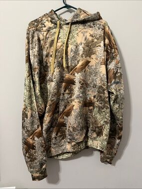 King’s Camo Desert Camo Men's Hoodie - Brown & Green